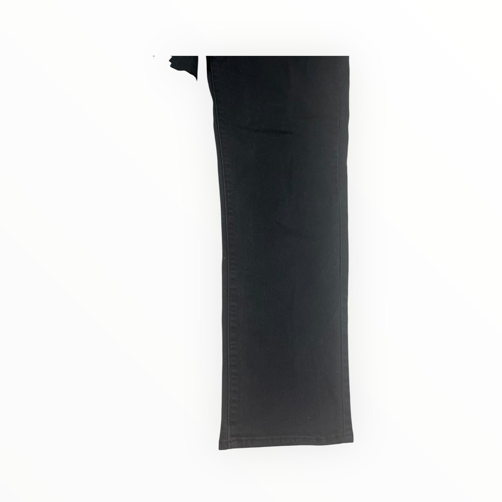 Eddie Bauer Women's Black Curvy Fit Straight Leg Jeans Size 14 - Picture 2 of 16